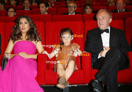 For some women, they get smaller. Salma Hayek Pinault Husband Francois Henri Pinault And Daughter Valentina Paloma Attend The The Prophet Screening In Cannes During The 67th Cannes Film Festival Imagebuzz