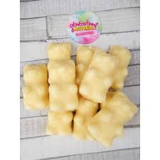 Ourson En Guimauve Au Chocolat Blanc Lot De 10 Guimauve Chocolat Chocolat Blanc Ourson Guimauve
