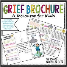 Note This Brochure Is Included In My Larger Product Weathering The Storm Of Grief Bundle This Brochure Gives Grief Activities Grief Counseling Child Grief