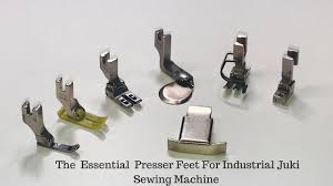 the essential presser foot for industrial juki sewing machine part 1