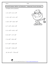 These worksheets are filled with word problems that help students learn how to convert values between standard form and scientific notation. Largets Adding And Subtracting Scientific Notationt With Answer Key Pdf Fill Out Sign Printable Template Signnow Marvelous Operations Liveonairbk