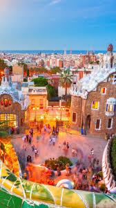 City near mountains, barcelona, spain, sagrada familia, architecture. Barcelona City Park Dusk 750x1334 Iphone 8 7 6 6s Wallpaper Background Picture Image