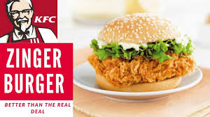 Crispy and delicious kfc fame zinger burger is loved by all. Kfc Zinger Stacker Vegan High Protein