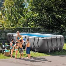 Piscina 26356 Intex Ultra Frame Rettangolare 549x274x132h Cm