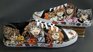 Nwot Custom Fruits Basket Anime Women S Sz 10 Shoes Kyo Yuki Shigure Momij Tohru Ebay