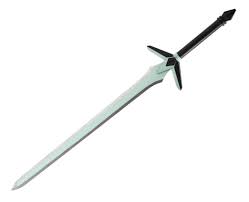 Fantasy Green Blade Anime Sword With Sheath Cosplay Costum Cool Swords Sword Art Great Sword
