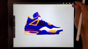procreate how to draw shoes with procreate ipad绘画 ipad fotos 아이패드그림 ipad drawings shoes drawing procreate ipad pro