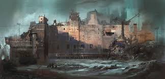 The Neverending Factory Dystopian Art Concept Art Fantasy Drawings