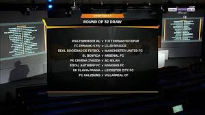 The draw took place on monday 14 december at the house of european football in nyon, switzerland. Uefa Europa League 2020 2021 Round Of 32 Draw Sports Nigeria