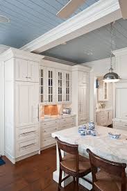 Coastal Design Tips Beachy Kitchen Decor Kitchen Marble Kitchen Ceiling White Marble Kitchen