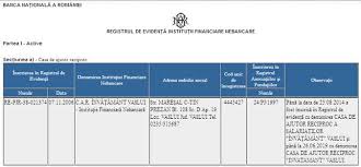 Depunem dosarul la registrul comertului. EchipÄƒ De ProfesioniÈ™ti C A R Invatamant Vaslui
