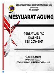 Katanya, geran sejumlah rm10,000 akan diberikan kepada pertubuhan penduduk yang telah memohon dan mendapat kelulusan untuk tujuan tersebut. Buku Program Mesyuarat Agung Persatuan Puj Kali Ke 2 Sesi 2017 2019 Flip Ebook Pages 1 28 Anyflip Anyflip