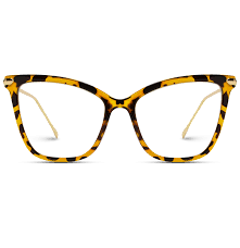 Kinsley Oversized Metal Frame Cat Eye Shape Blue Light Glasses For Women Oversized Cat Eye Glasses Glasses Clear Glasses