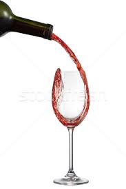 But the volume of wine in a glass (i.e., how much you pour) is very important — even more important than the shape of the glass. Red Wine Pouring Into Glass With Splash Isolated On White Stock Photo C Artjazz 4045710 Stockfresh