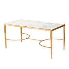 William d scott goblet gold leaf table details our goblet table is a show stopper indeed! Gold Leaf Sabre Leg Coffee Table Shop Now