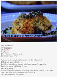 Baked Breaded Striped Bass Spigola With Lemon Sauce Lidia Fish Recipes Baked Seafood Recipes Fish Recipes