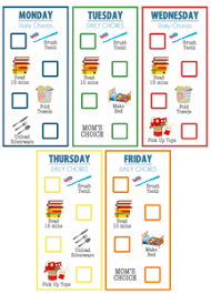 Free Clipart For Kids Chore Charts Free Images At Clker