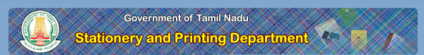 Gazette Stationery And Printing Department Tamil Nadu