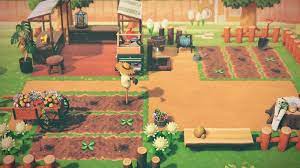 I M Really Pleased With How My Community Garden Turned Out And Wanted To Share Animalcros New Animal Crossing Animal Crossing Villagers Animal Crossing Game