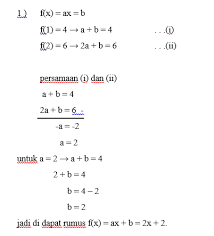 Rumus matematika smp kelas 7 semester 2. Rumus Fungsi Smp Kelas Viii