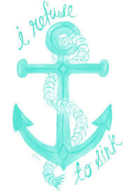 i refuse to sink anchor tattoo idea