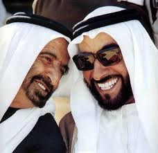 صور الشيخ زايد وراشد والله يرحمه Sheikh Zayed On The Right Ruler Abu Dabi And Sheikh Rashid Of Dubai Bot History Uae Uae National Day Middle Eastern History