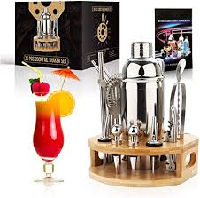 Our selection of diy cocktail boxes and bottled cocktails are perfect for every occasion. Amazon Com 25 Oz Cocktail Shaker Set 16 Pcs Mixology Bartender Kit With Bamboo Stand Professional Stainless Steel Bartending Kit Perfect Home Bar Tool Gift Set For Drink Mixing Kitchen Dining