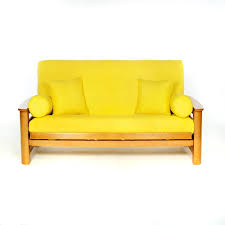 Best futon covers for sale. Cubre Futon Completo Cubierta Amarillo Ls Full Size Fits 6 8in Colchon De 54 X 75 Pulgadas Ebay
