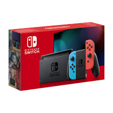 Nintendo Switch Konsol Neon Red Neon Blue Power Se