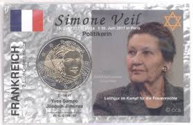 Wert ✚ auflage ✚ bilder. 2 Euro Coincard Infokarte Frankreich 2018 Simone Veil Ebay
