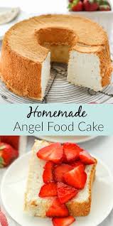 Angel Food Cake Angle Food Cake Recipes Angel Food Cake Desserts Homemade Desserts