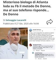 Un eroe, ma evidentemente non per il pensiero. La Strana Vicenda Della Telefonata Al Biologo Che Loda Il Professore Di Origine Salentina Noi Notizie