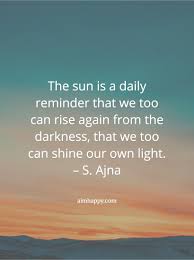 The sun sinks to rise again; 3 Morning Rituals To Prevent Stress Promote Joy Personal Growth Quotes Positivity Morning Quotes