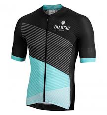 bianchi milano bisceglie mens short sleeve jersey 2019