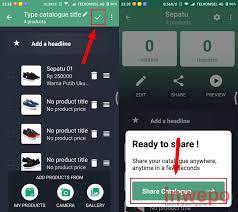 Cara Membuat Katalog Online di Android | Inwepo