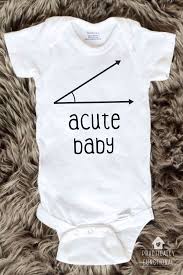 Download Acute Baby Onesie Nerdy Math Joke Gift
