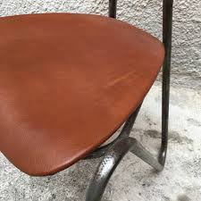 Shop costco.com for the perfect office chair to fit your needs from folding and stackable to leather chairs that roll and swivel. Tubular Metal Wood And Leather Desk Chair 1940s Bei Pamono Kaufen