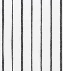 Black And White Striped Outdoor Fabric Canada Miles Ink Is A Medium Weight Stripe Fabric That Looks Like A Linen On An Ivory Background With A Black Stripe This Ver Fabric Fabric Decor Printing On Fabric