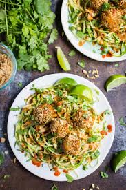 Thai Quinoa Meatballs V Gf Food With Feeling