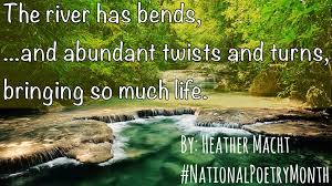 The River Bends Haiku National Poetry Month Poetry Month Kids Poems