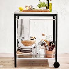 Choose from our selection in various materials like steel, wood or butcher's block. Klasen Black Stainless Steel Trolley Outdoor Ikea