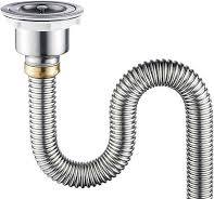 Amazon.com: Flexible Sink Drain Pipe, 45mm / 1.77in Diameter ...