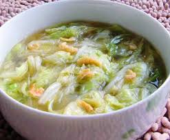 Soupe De Chou Chinois Aux Crevettes Avec Thermomix Soupe Au Chou Chou Chinois Chou Chinois Recette