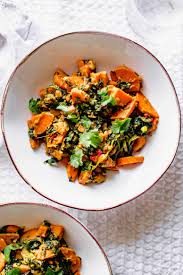 Chicken saag is such a classic curry dish and we promise that the homemade version is so much better than your usual friday night takeaway. Sweet Potato Saag Aloo Recipe Superfood Hint Of Helen