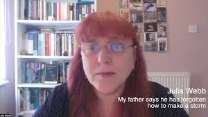 My father says he has forgotten how to make a storm