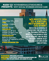 Maybe you would like to learn more about one of these? November Ballot Measures And Why Social Workers Should Care Nasw Ca Sf Marin Units Hosting Virtual Networking Ceu Event On Sept 17th Naswcanews Org