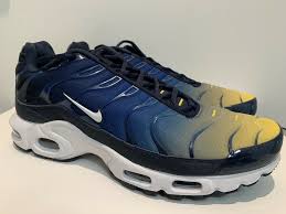 Nike Air Max Plus Gradient Mens 852630 407 Blue Yellow Running Shoes Size 12 5 Fashion Clothing Shoes Accessories Nike Air Max Plus Nike Air Max Nike Air