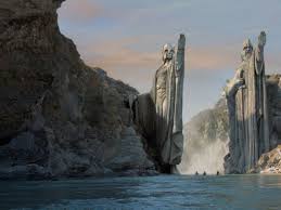 Maybe you would like to learn more about one of these? Mountains The Lord Of The Rings Argonath Statues Middleearth Rivers 1920x1080 Wallpaper Art Hd Wallpaper Lord Of The Rings The Hobbit Middle Earth