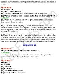 Selina Concise Chemistry Class 6 Icse Solutions Chapter 7 Water Cbse Tuts Cbsetuts Selinaconcisechemistryclass Chemistry Class Teaching Chemistry Chemistry