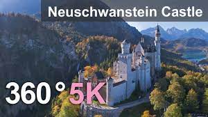 This gorgeous german castle inspired walt disney so much he put it at the beginning of each of his films. Neuschwanstein Castle Germany Aerial 360 Video In 5k Youtube